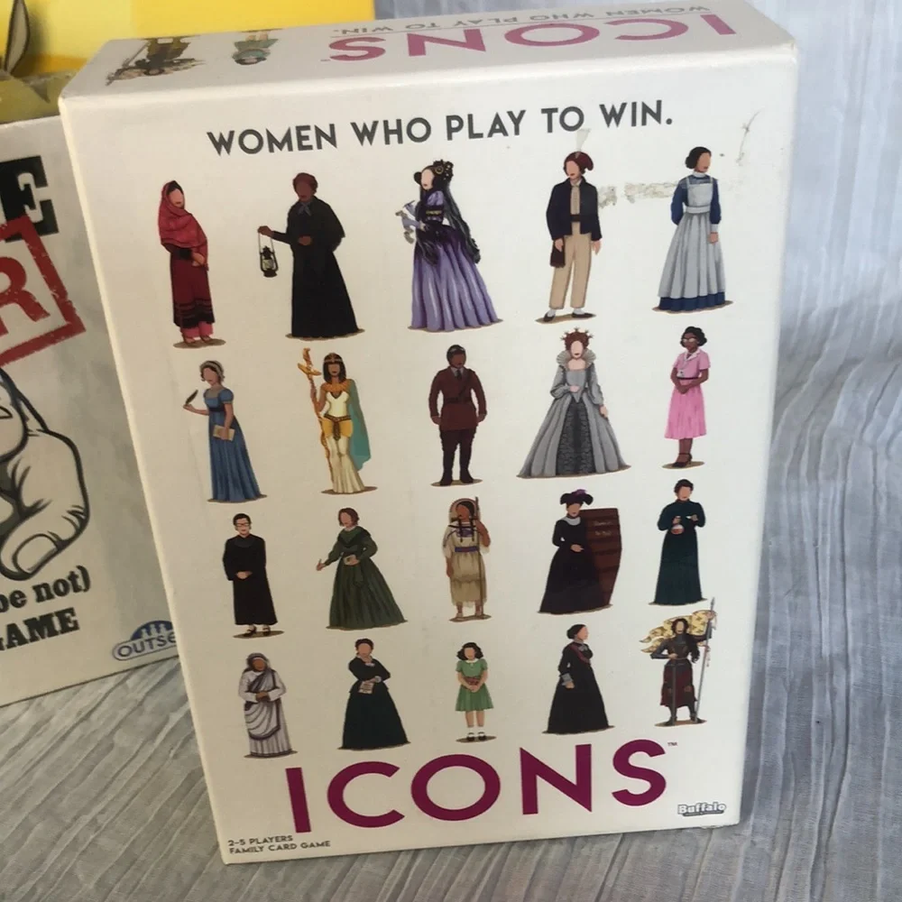 Lot of 3 party games-SMART ASS, You are a Liar , Icons-Woman who play to win